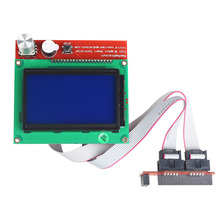2015 For Kossel Hotend Cinto New 3d Printer Ramps1.4 Lcd12864 For Intelligent Controller Lcd 12864 Control Panel Free Shipping