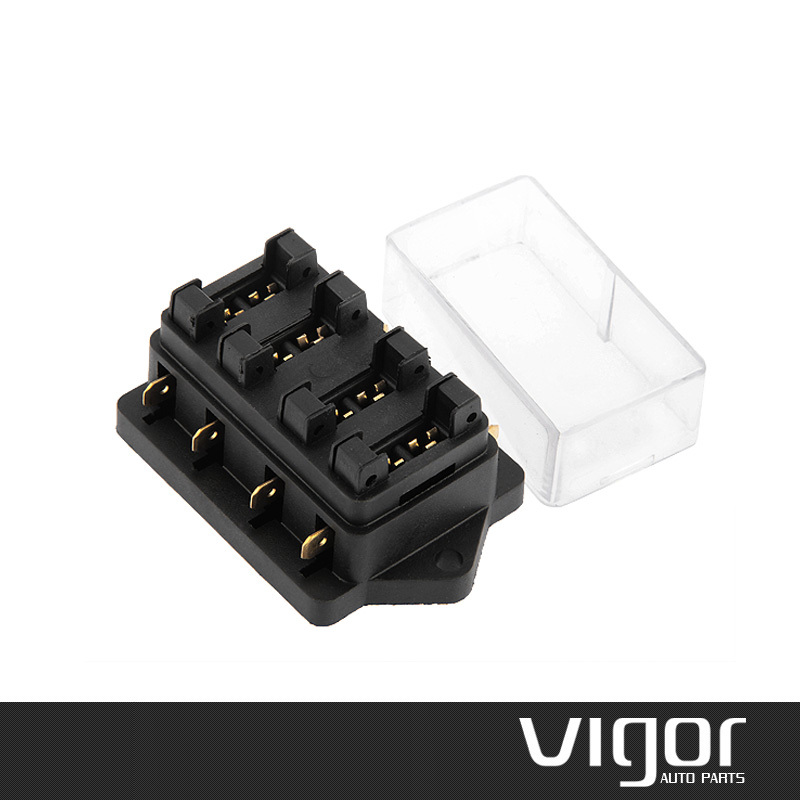 Universal Car Truck Vehicle 12V 4 Way Circuit Automotive ... universal fuse box automotive 