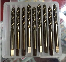 Hss M35 Co5 % CNC hecho 15 unids conjunto máquina flauta espiral grifos Screw Tap HSS M3 / M4 / M5 / M6 / M8 / M10 M12 M14 / M16 / M18 / M20 / M24 / M27 / M30mm