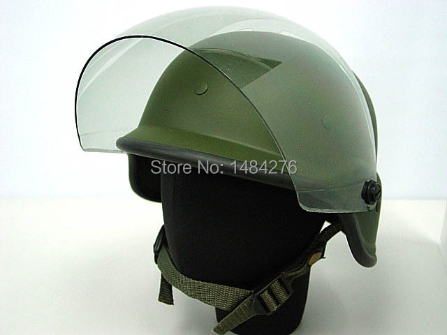 SWAT Airsoft M88 Style PASGT Helmet With Visor War Game helmet Tactical Accessories