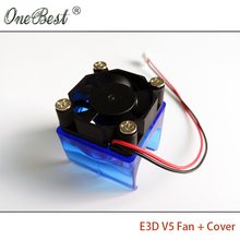 E3D V5 fan cover with 3010 fan 3d printer accessories DIY E3DV5 injection molding radiator cooling