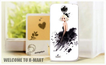 2015 Sale Hat Girl cell phone Case for Lenovo S820 820 Cover Mobile Phone Skin Shell