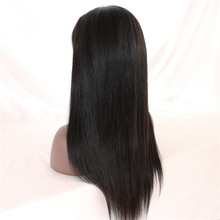 Hot Sale 7A Glueless Full Lace Human Hair Wigs Lace Front Wig Brazilian Virgin Hair Straight
