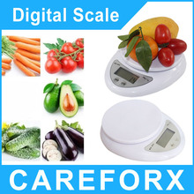 Nuevo barato 5000 g / 1 g 5 kg alimentación dieta Postal escala de cocina báscula Digital contrapeso ponderación wh-b05 envío gota