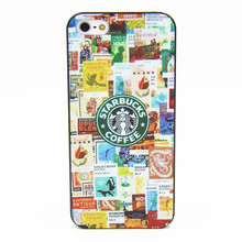 Hot Starbucks Star wars coffee design phone case for iphone 4 4S 5 5s 5c case