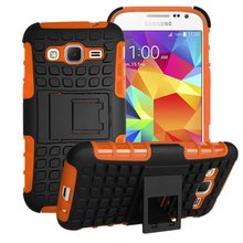 Armor Hard Heavy Duty Case Shock Proof Stand Cover For Samsung Galaxy Core Prime Prevail LTE