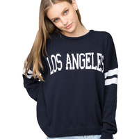 Elina 2015 Fashion womens sueter feminino brandy Melville new york/los angeles poncho pullover pull femme knitted Sweater