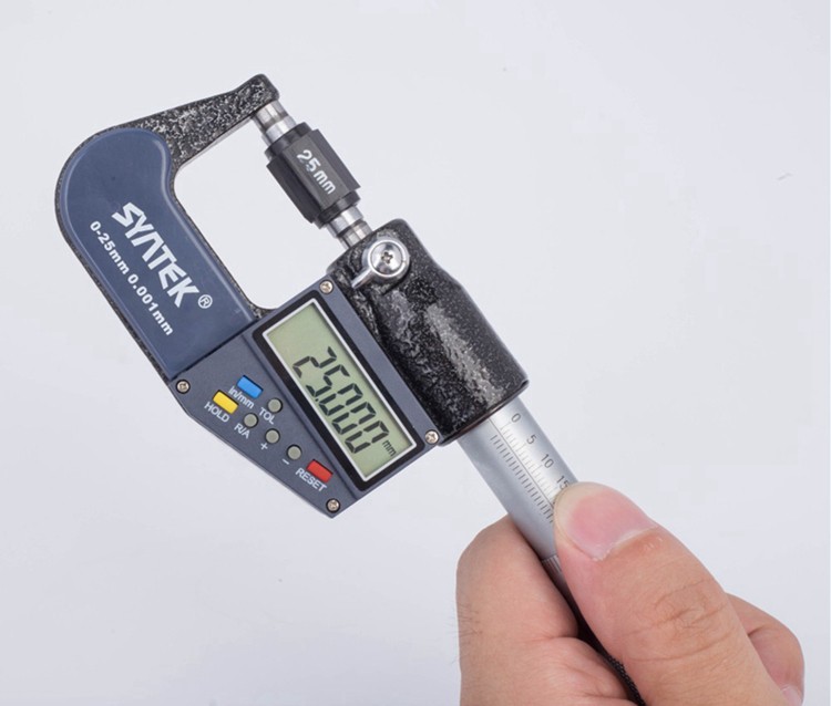 Description Picture 5 of item0-100mm Digital Micrometer 0.001mm Electronic Outside Micrometers Multifunction LCD Vernier Caliper Thickness Gauge Measure Tool