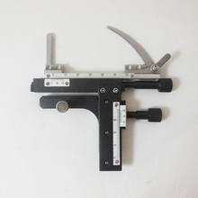 Accesorios para microscopios acoplable platina mecánica xy movible etapa para microscopio con la escala