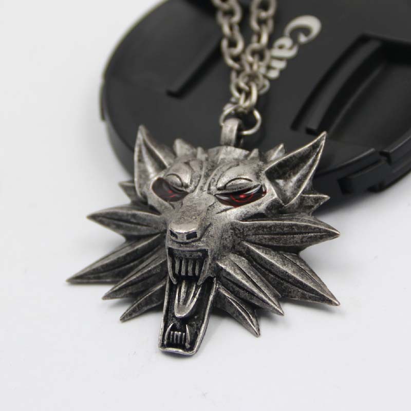 Top quality the Witcher pendant / wizard Witcher 3 medallion pendant 2015 necklace / the wild