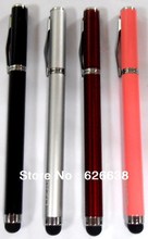 Stroke Stylus OZAKI Touch Screen Pens with Ballpoint For iPhone 5 Pen/iPad2-5 / Samsung Note Smartphone Tablet PC,Free shipping