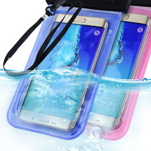 Waterproof Bag Pouch Case For Samsung Galaxy S6/S6 Edge S5/S4/Note 4/3/2 For iPhone 6/6 Plus/5S 5C 5 4S Phone Cover Universal