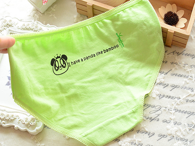 2015 Hot Sell Underwear Brand Women Panties Candy Color Animal Cute Cotton Seamless Brief Traceless Pant