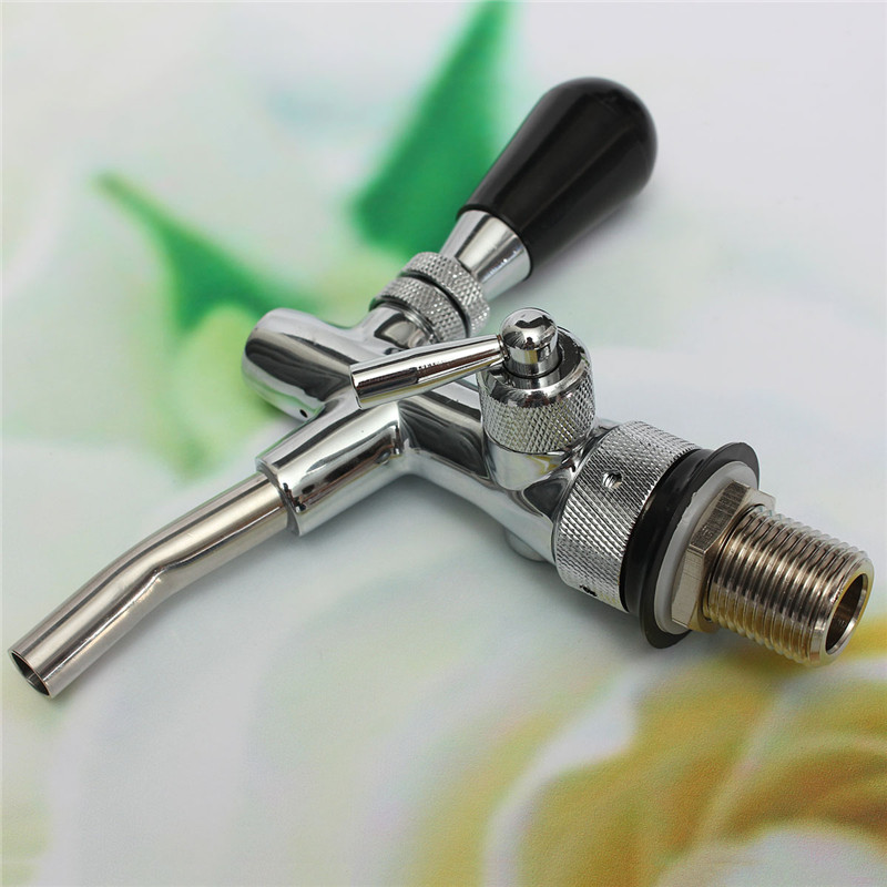 Good Quality Homebrew Kegging Beer Tap Faucet for Beer Kegs Adjustable beer Faucet With Chrome Plating Homebrew Making Tap