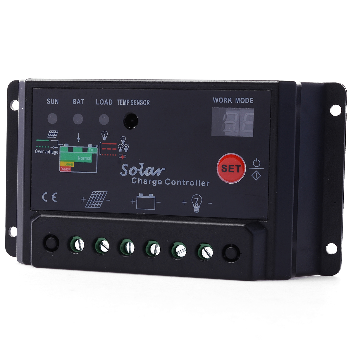30A Intelligen PWM Solar Panel Battery Regulator Charge Controller 12V/24V Auto Switch LD296+ 30A Intelligen PWM Solar Panel Battery Regulator Charge Controller 12V/24V Auto Switch LD296+