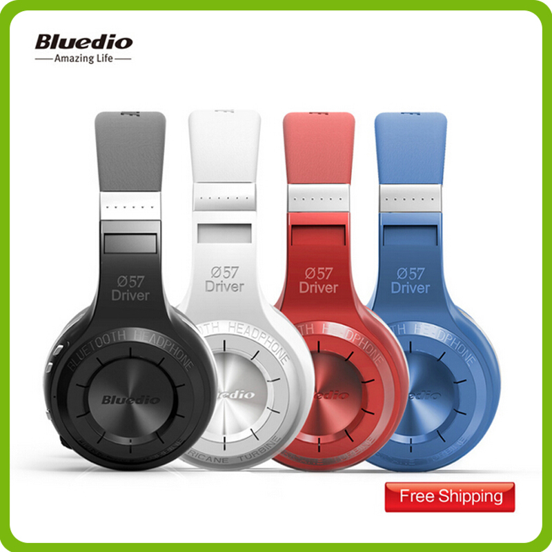 Гаджет  Original Bluedio 57mm Powerful Bass Stereo Bluetooth V4.1 Wireless Headphone Bulit-in Microphone Noise Isolating Headset None Бытовая электроника