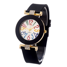 Top Luxury Brand Silicone Watches Ladies Quartz Watch Women Casual Clock Female Summer Style Fashion Bracelet Montre Femme XH115