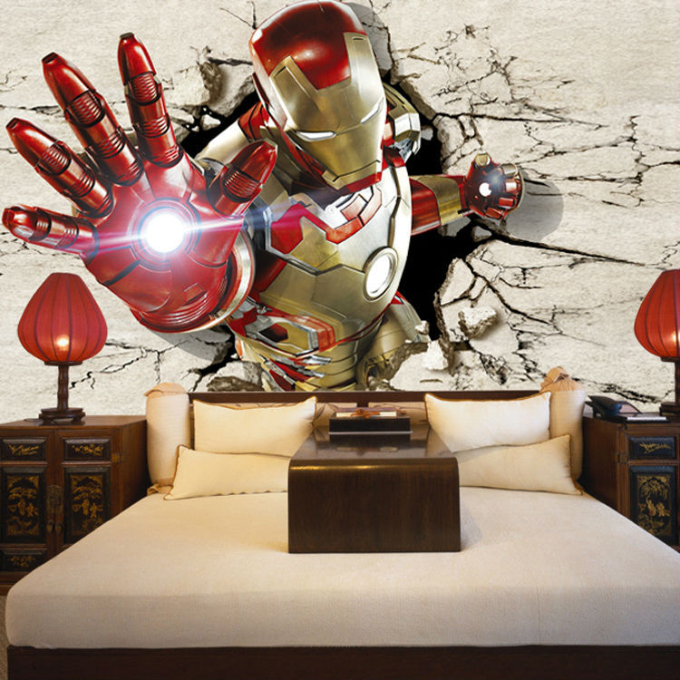 Iron Man Mural Seni Tampilan 3d Wallpaper Foto Super Hero Menakjubkan Wallpaper Sutra Dekorasi Kamar Lorong Kamar Anak Gratis Ongkos Kirim Aliexpress Perbaikan Rumah<script async src=