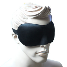 Sleeping 3D Eye Mask Eyeshade Cover Blinder Happy Travel Sleep Rest Relax