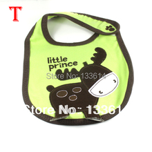 Free Shipping Baby Towel Saliva Waterproof New Kids Cartoon Pattern 3 Layer Toddler Lunch Bibs Drop