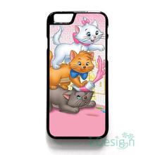 Fit for iPhone 4 4s 5 5s 5c se 6 6s 7 plus ipod touch 4/5/6 back skins cellphone case cover THE ARISTOCATS MARIE
