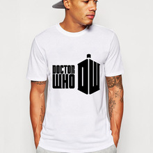 Free Shipping Fashion Doctor Who T Shirts Men Short Sleeve O Neck Man TeeCotton t shirt Tops