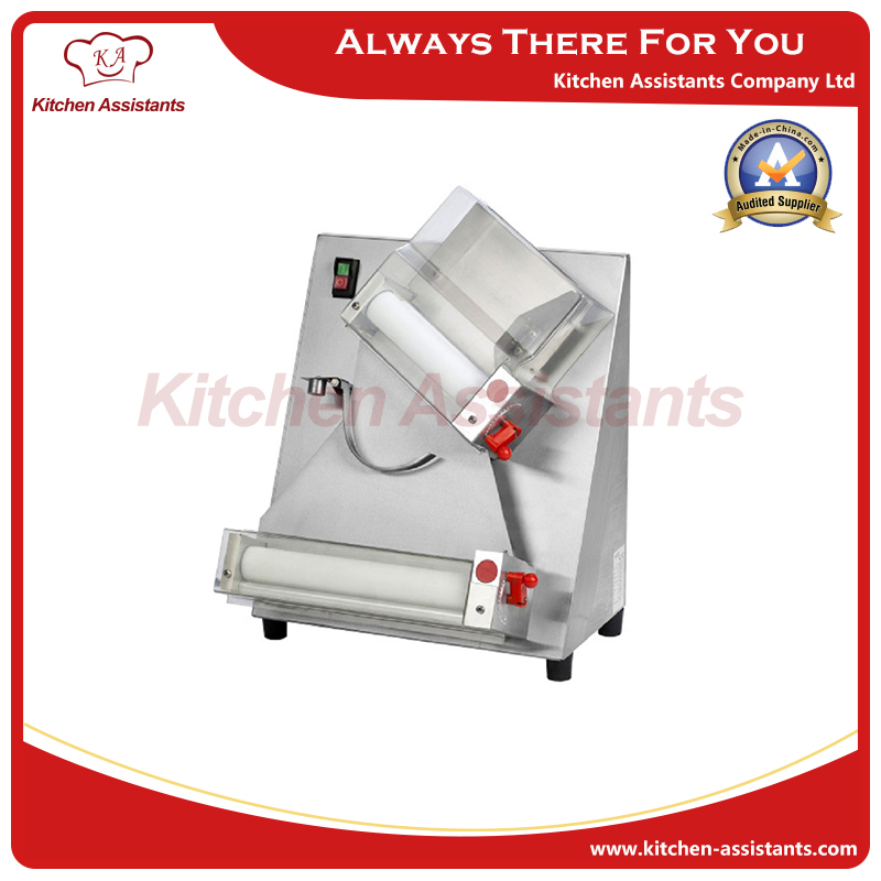 DR2A electric commercial whole stainless steel automatic pizza maker dough roller dough sheeter machine