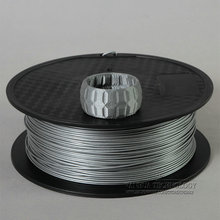 Wholesale 3D Printer Filament SilverFill color 1.75mm 0.5kg Metal Consumable Material for MakerBot/RepRap/UP/Mendel