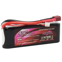 CNHL LI-PO 2200mAh 7.4V 40C(Max 80C) 2S Lipo Battery Pack for RC Hobby free shipping