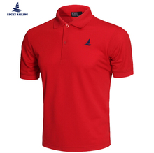 2016 Men’s Brand Clothing Solid Polo Shirt Business Casual Sports Jerseys Golf Tennis Breathable High Quality Sleeve Polo Shirt