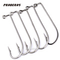 100pcs lot JIg Hook Jig Big Stainless Steel Fishing Hooks Worm Hook Sea Fishing Hooks Free