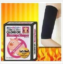 1Pair New Designer Arm Lose Weight Elastic Band Fitness Buster Off Cellulite Belt Wrap Band Burning