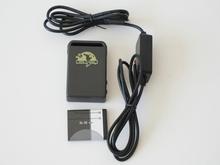 Quad-группы GSM GPRS устройство слежения, Tk102b gps трекер + проводных устройство + батарея для автомобиля google ссылка настоящее положение на карте