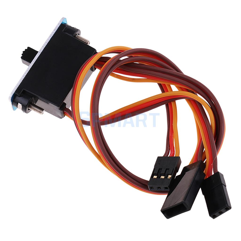 MagiDeal RC Servo Connector JR Switch Harness with Charging Lead RC Car