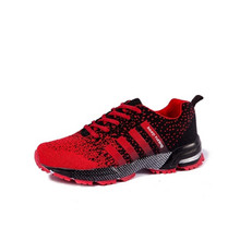 High Quality Women Men Shoes Causal Fly Weave Fashion Flat Women Shoes Men Trainers Breathable Light Soft Men Flats Women