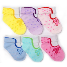 Newborn Infants Cotton Breathable Socks Cartoon Children’s Cute Socks Butterfly Baby Socks 0-1 Year Old Calcetines Kawaii 2pairs