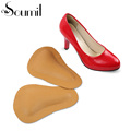 Soumit Leather High Heels Pads Shoe Insoles Cushions Anti slip Arch Supports Arch Inserts Feet Care