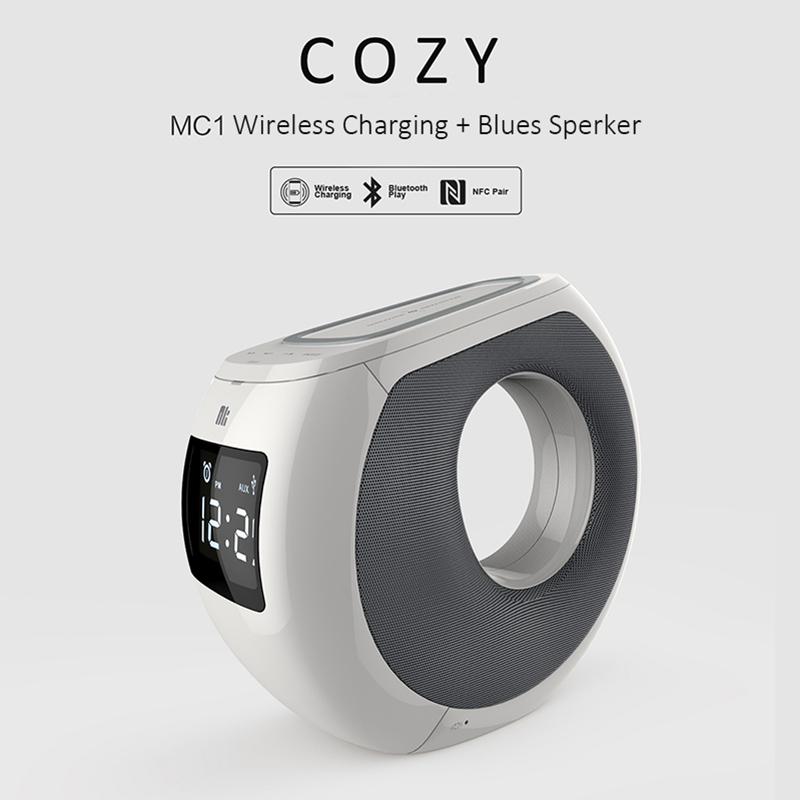 NILLKIN COZY MC1 QI Wireless Charger+Bluetooth speaker, Music Surround Speaker Wireless Charger for Samsung s6 s7 s7 edge NILLKIN COZY MC1 QI Wireless Charger+Bluetooth speaker, Music Surround Speaker Wireless Charger for Samsung s6 s7 s7 edge