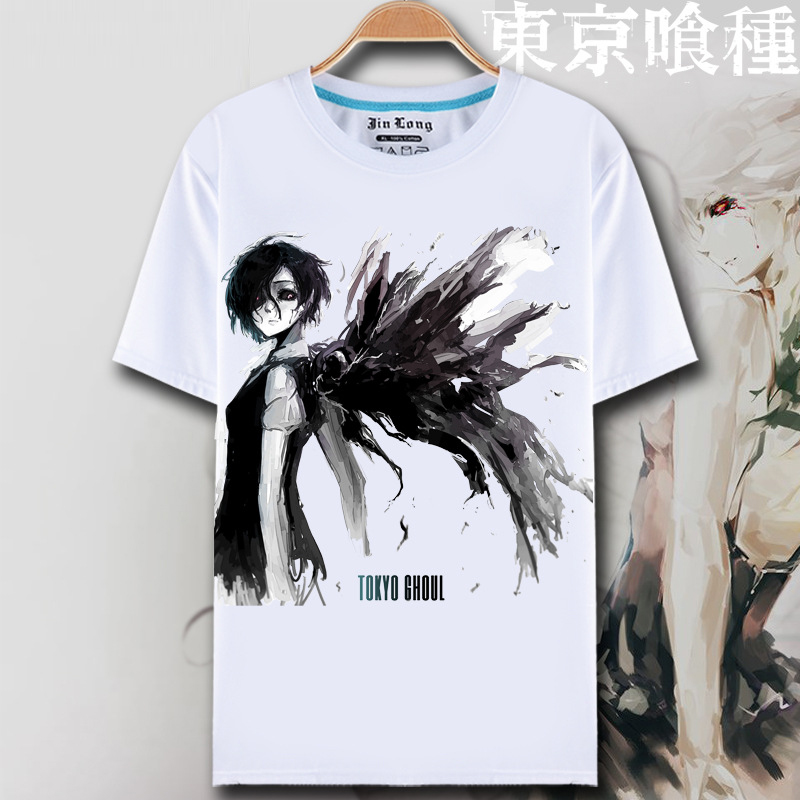Novelty mens T shirt Anime Skull 3D T shirt Casual Summer t shirt homme Print Tokyo Ghoul mens t shirts One piece brand-clothing