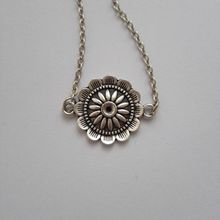 Sun Flower Choker Alloy Chain Handmade Fashion Jewelry Necklace Women Gift