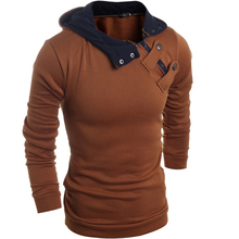 2014 New Men’s casual pullover gradient mature big yards 3XL Free Shipping