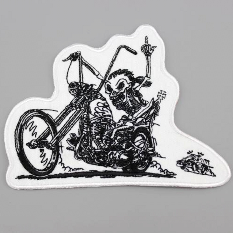 Embroidered Motorcycle Club Patches