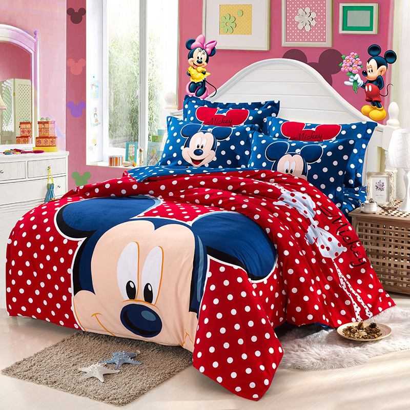 mickey mouse tempat tidur set raja ratu ukuran anak anak mickey mouse tempat tidur set raja ratu ukuran anak anak