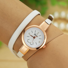 2016 new lovely ladies watches, leather strap winding watch, fashion quartz female form Woman’s gift