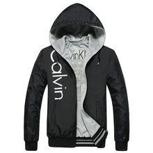 Casual Sport Double-sided Jacket Amasculino Masculino Esportivo Youth Hoodies Loose Hooded Sweatshirt Men Double-sided Jacket