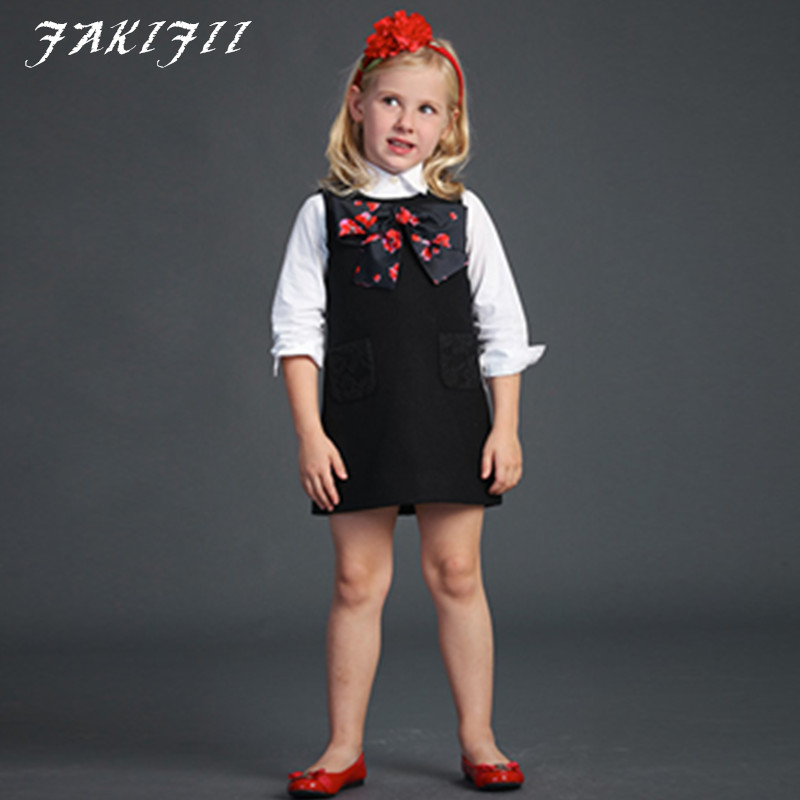 free shipping Girl Dress Girl Princess Dress European and American style Girl Dress Brand Toddler Girls Clothes Baby Girl Dress