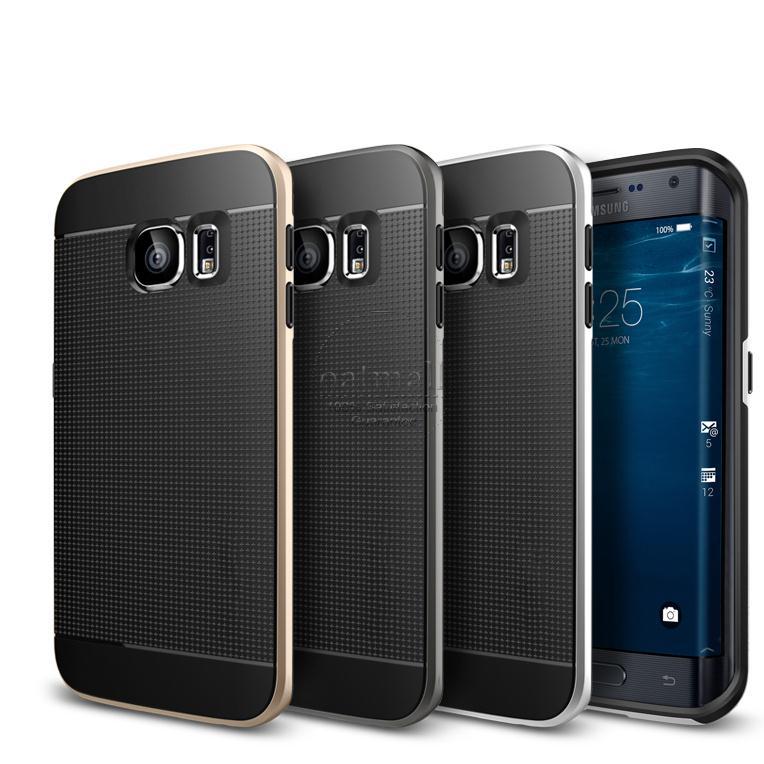 New Hybrid Premium Fundas For Samsung Galaxy S6 Edge Case Slim Capa Para Armor Cover Accessories