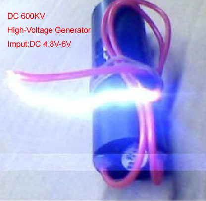 DC4.8v-6v to 600kV High Voltage Generator Boost Power Module Long Electric Arc