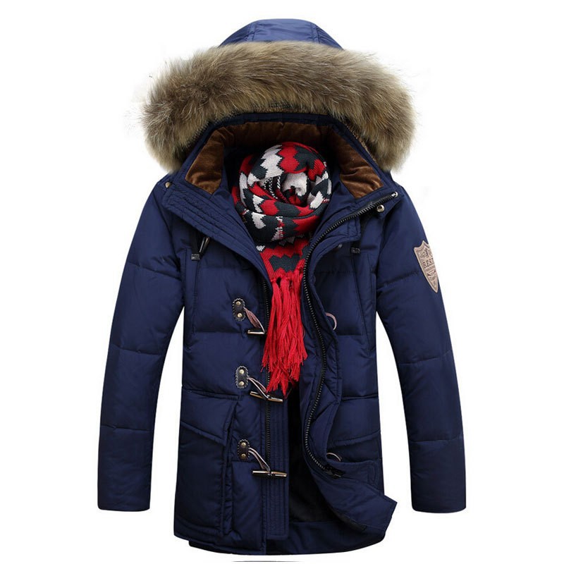 2015-Winter-Men-s-Jacket-horn-button-hooded-Nagymaros-collar-Down-Coat-Brand-Natural-Fur-Collar (1)