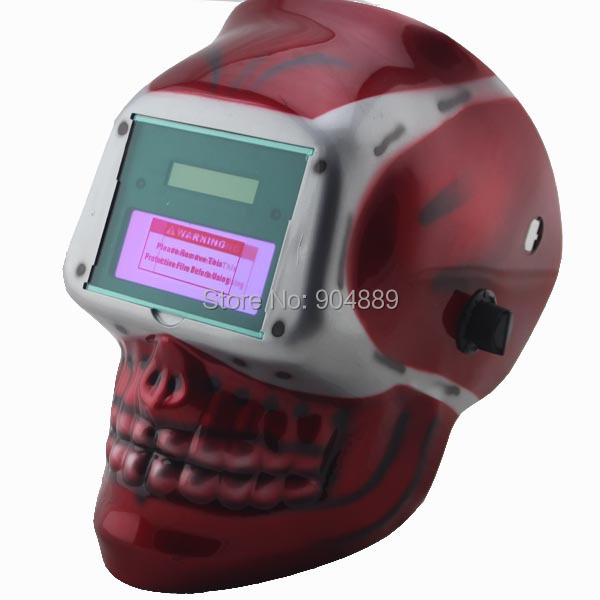 Red Skull AAA battery+Solar auto darkening TIG MIG MMA plasma welding mask/helmets face mask weld goggles/eye protection goggles Red Skull AAA battery+Solar auto darkening TIG MIG MMA plasma welding mask/helmets face mask weld goggles/eye protection goggles